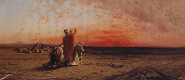 Francesco Peluso Evening Prayer china oil painting image
